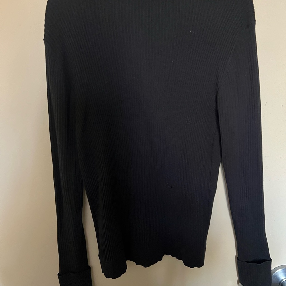 Like new Tory Burch black cardigan - Picture 3 of 6
